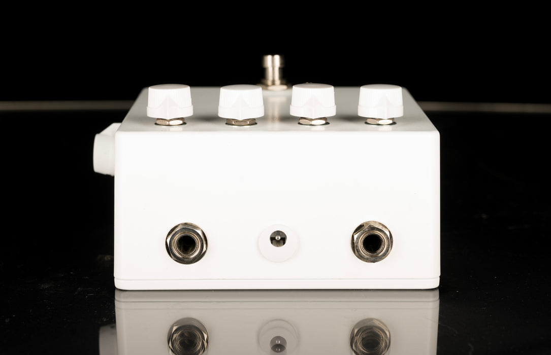 Used Jext Telez White Pedal Overdrive With Box