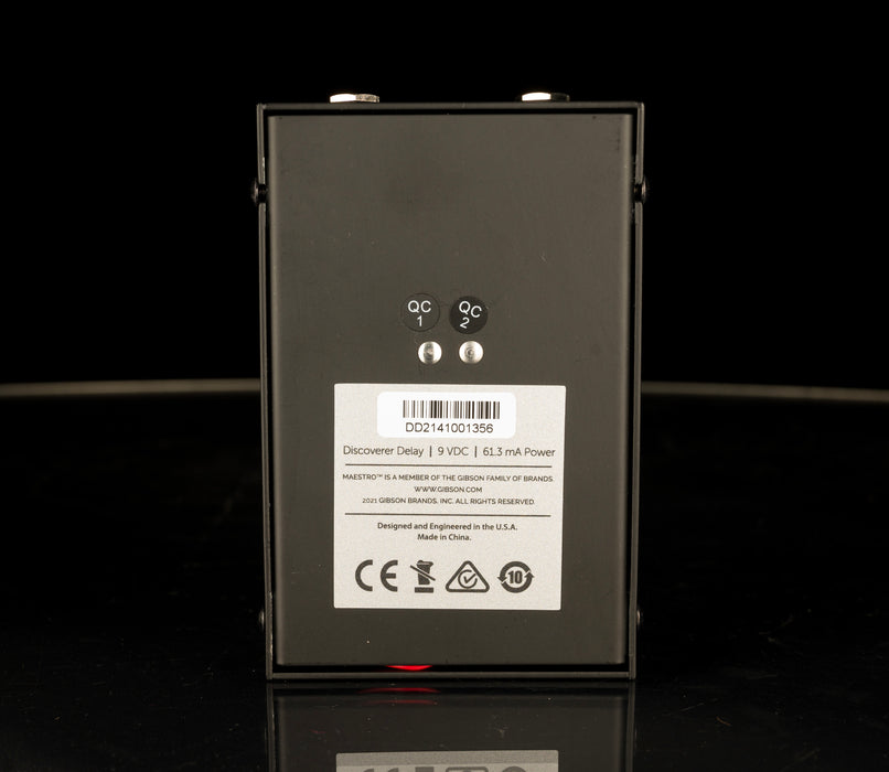 Used Maestro Discoverer Delay Guitar Effect Pedal With Box