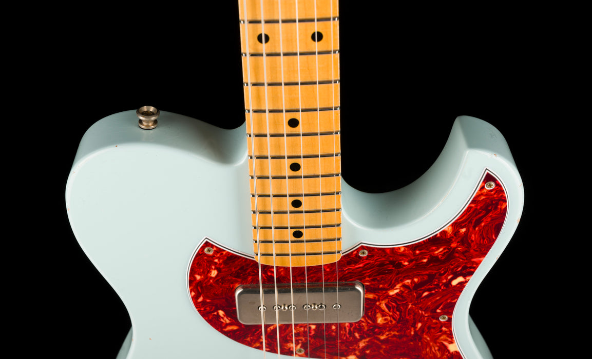 Fano Oltre TC6 Medium Distress Sonic Blue With Gig Bag