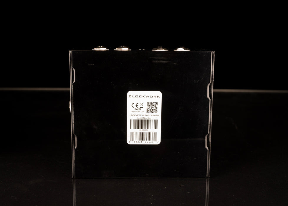 Used J Rockett Audio Designs Clockwork Echo Guitar Effect Pedal With Box