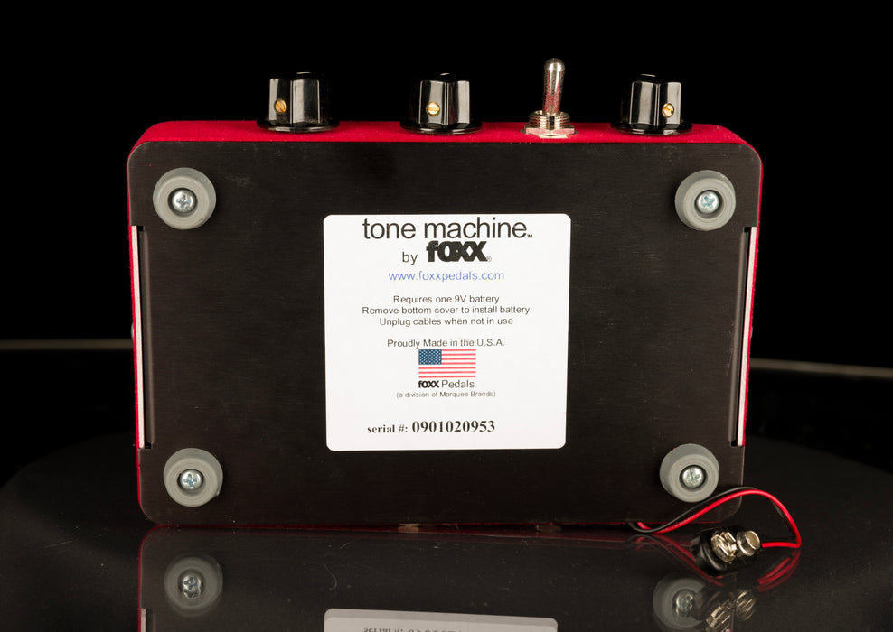 foxx fuzz pedal Used Foxx Tone Machine Fuzz Pedal With Box — Truetone Music