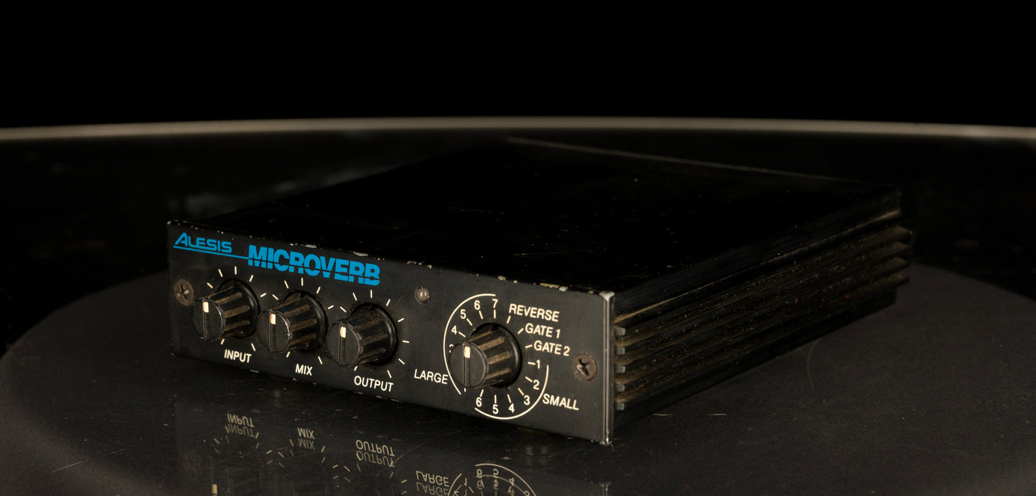 Alesis Reverb Rack Used Alesis Microverb (MicroRack) Reverb Rack Unit — Truetone Music