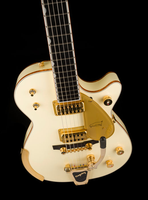 Pre Owned 2018 Gretsch G6134T-58 Vintage Select White Penguin W OHSC #JT18083318