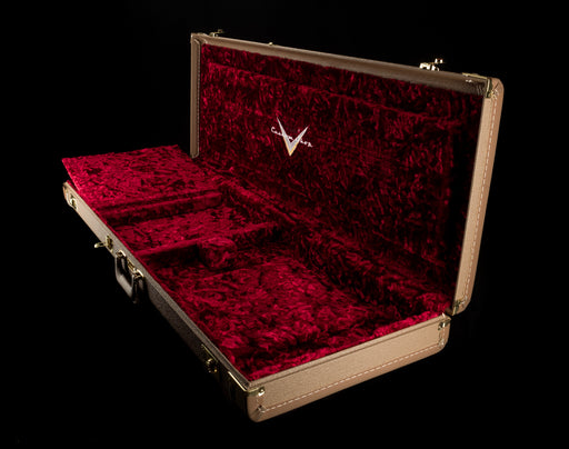 Used Fender Custom Shop Deluxe G&G Jazzmaster Case Brown with Red Interior