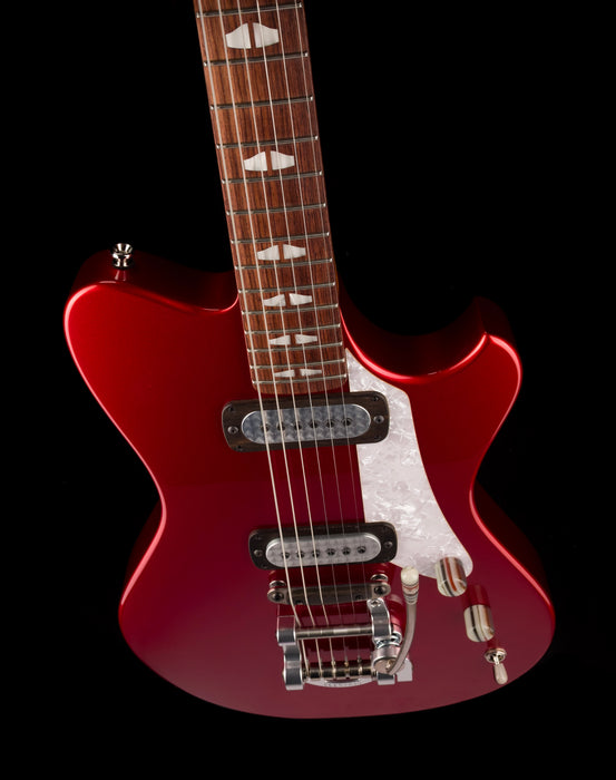 Pre Owned Powers Electric A-Type Crystal Red Metallic with Softshell Case - 2