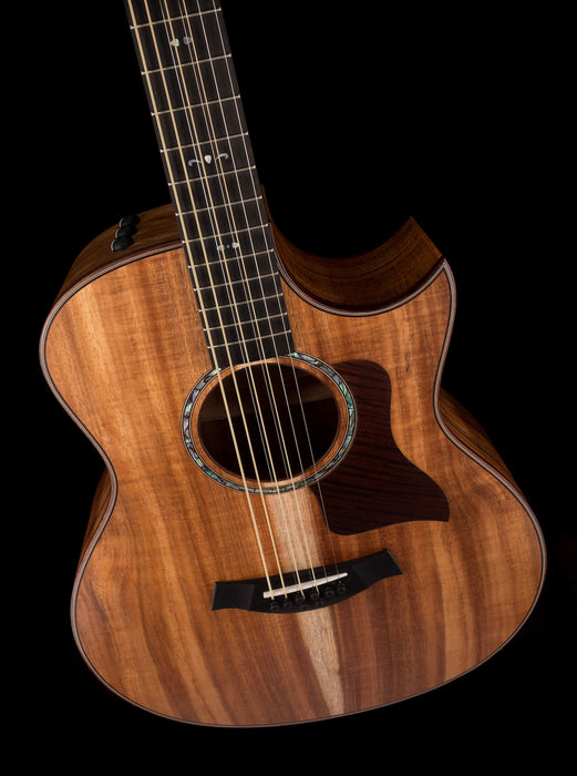 Taylor Custom Grand Symphony 8-String Baritone C26ce Koa - Catch Event # 24 - with Case