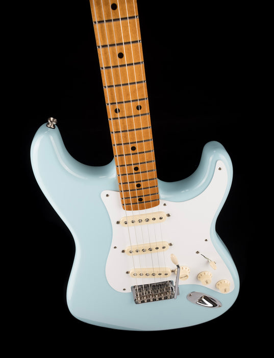 Pre Owned Fender Vintera 50’s Modified Strat Daphne Blue With Gig Bag