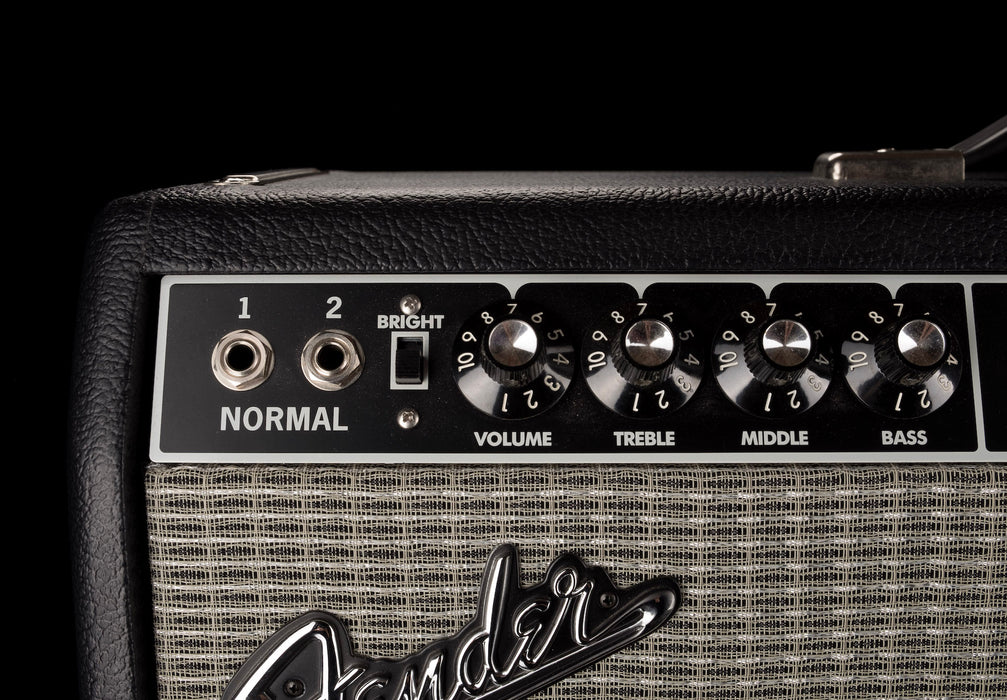 Used Fender Tone Master Twin Reverb Black Guitar Amp Combo