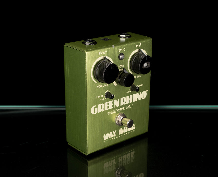 green rhino pedal Used Way Huge WHE207 Green Rhino Mk IV Overdrive Pedal — Truetone Music