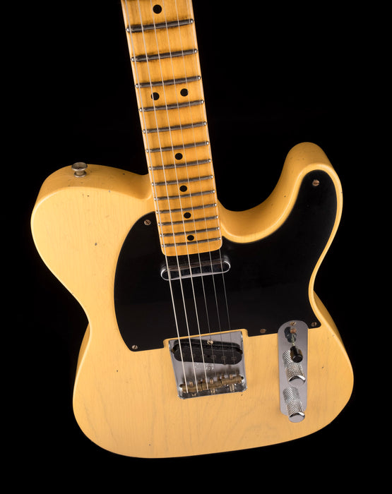 Pre Owned Fender Custom Shop 70th Anniversary Broadcaster Journeyman Relic Nocaster Blonde With OHSC