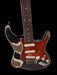Fender Custom Shop Masterbuilt Levi Perry 1960 Stratocaster Heavy Relic Inca Silver over Black With Case