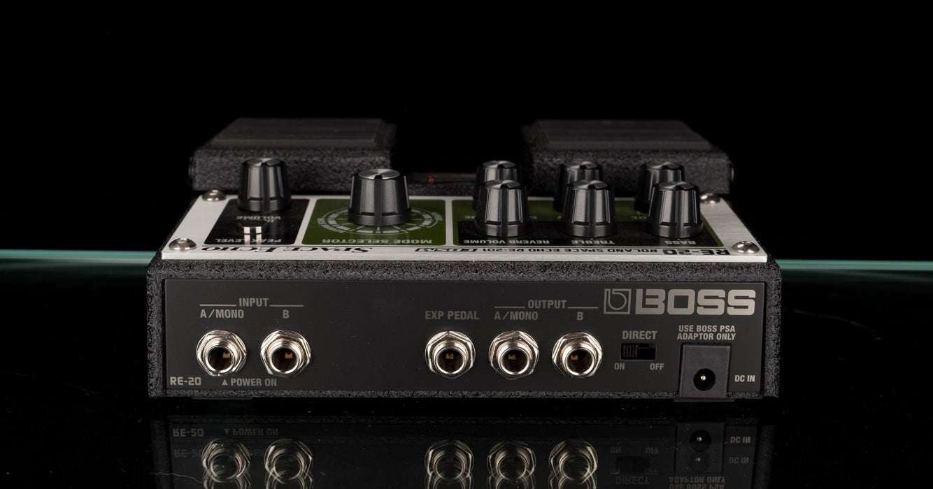 boss re 20 expression pedal Used Boss RE-20 Space Echo Pedal With Box — Truetone Music