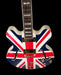 Pre Owned Epiphone Limited Edition Union Jack Sheraton Top Down Union Jack Logo