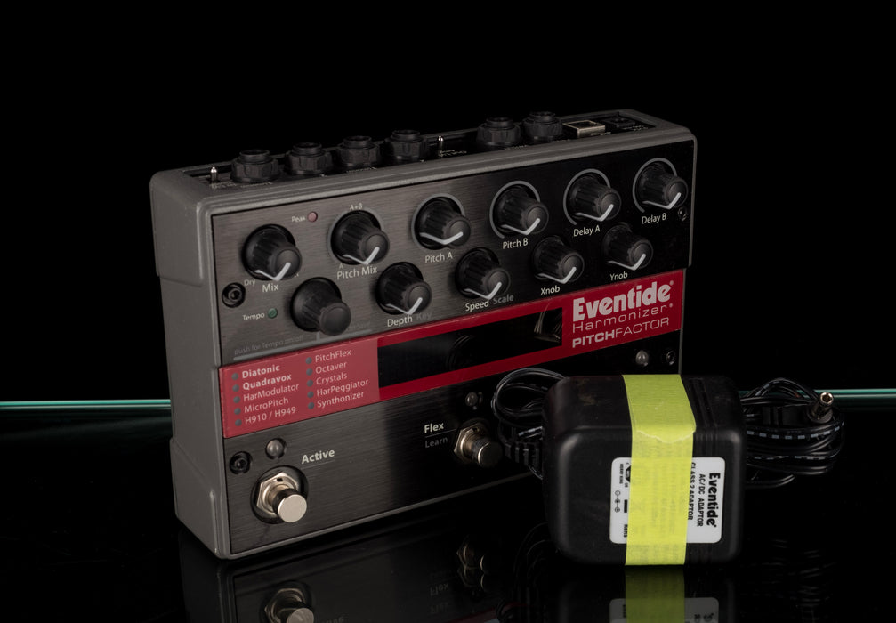 Used Eventide PitchFactor Harmonizer Pedal with Power Supply