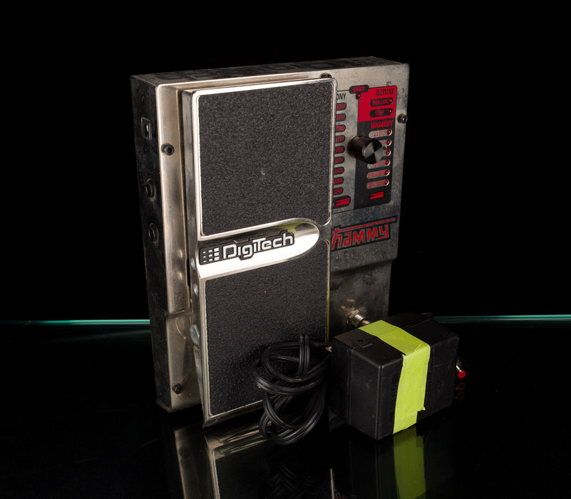 Used Digitech Limited Edition 20th Anniversary Chrome Whammy Pedal with Power Supply