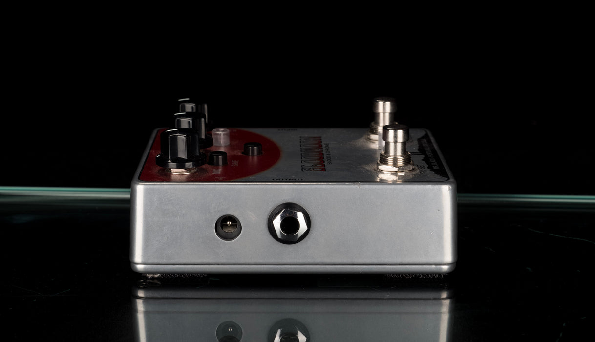 Used Mr. Black BloodMoon Blood & Chrome Modulated Reverb Pedal