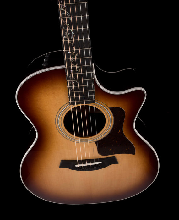 Taylor Limited Edition 414ce-R Lily & Vine Tobacco Shaded Edgeburst with Case - Only 100 Made