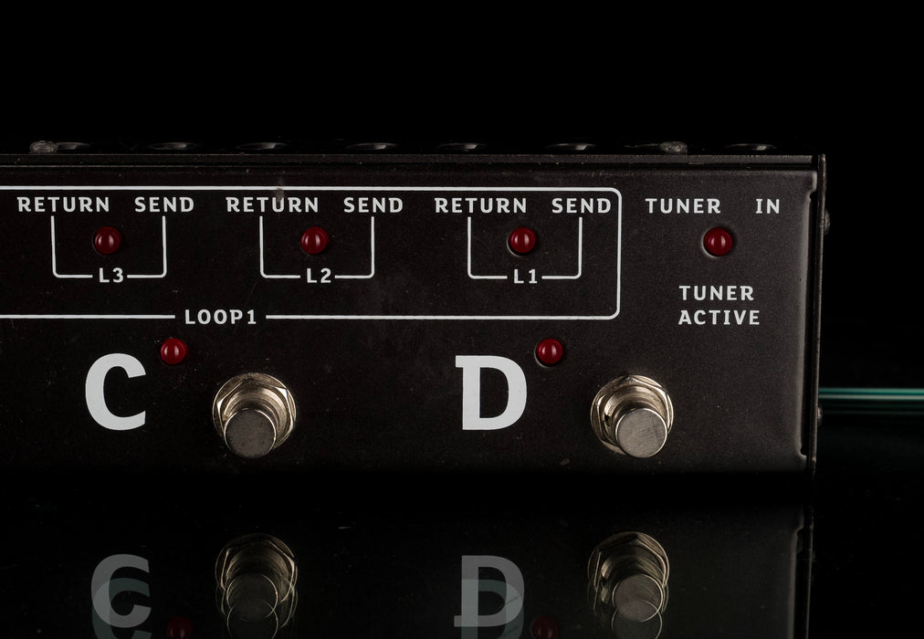 Used Joyo-PXL-LIVE Dual 4-Channel Programable Looper Footswitch Pedal Controller