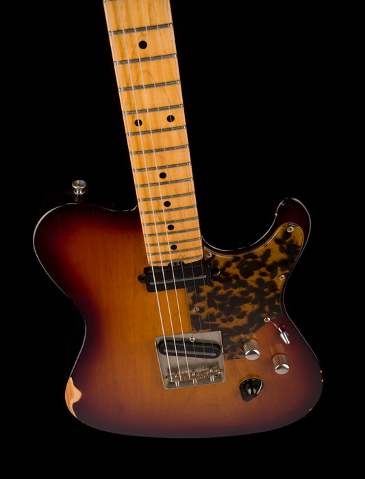 Asher T-Deluxe Tobacco Sunburst with Gig Gag