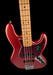 Used Fender Player Plus Jazz Bass Aged Candy Apple Red With Gig Bag
