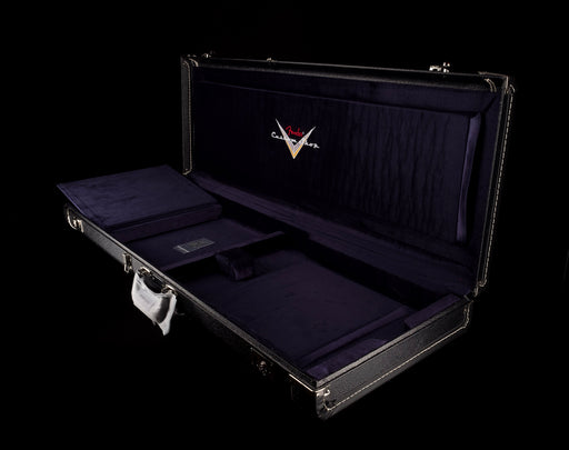 Fender Custom Shop Deluxe Black G&G Hardshell Stratocaster Telecaster Case with Purple Interior