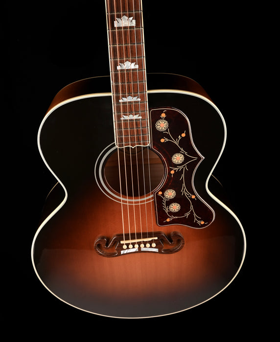 Used 2019 Gibson SJ-200 Standard Vintage Sunburst Acoustic Guitar with OHSC