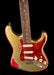 Fender Custom Shop Masterbuilt Todd Krause 1963 Stratocaster Heavy Relic Sage Green Metallic over Seminole Red