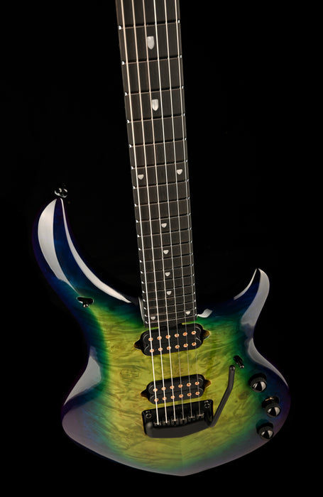 Ernie Ball Music Man BFR Majesty Arctic Aurora With Mono Softshell Case