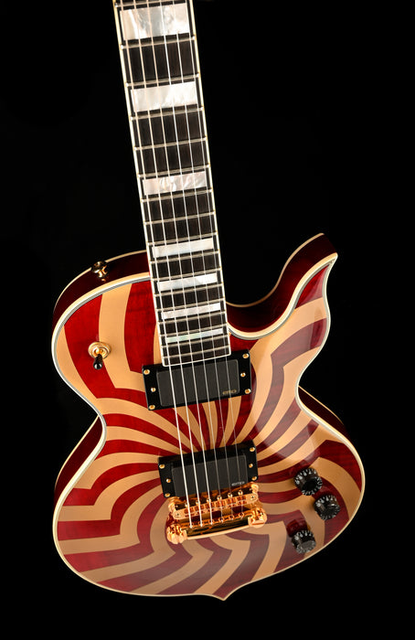 Used Wylde Audio Odin Grail Buzzsaw Crimson Gold with Gig Bag