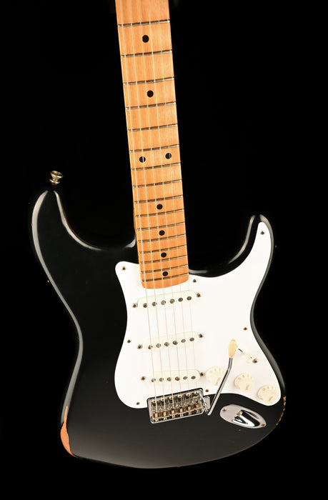 Pre Owned 2019 Fender Road Worn 50's Stratocaster Black With Case