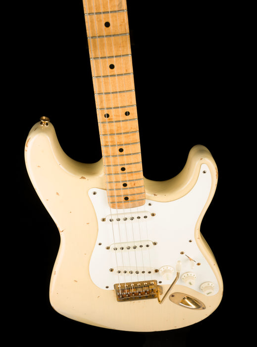 Pre Owned 1996 Fender Custom Shop Cunetto Relic 50's Stratocaster Blonde with OHSC