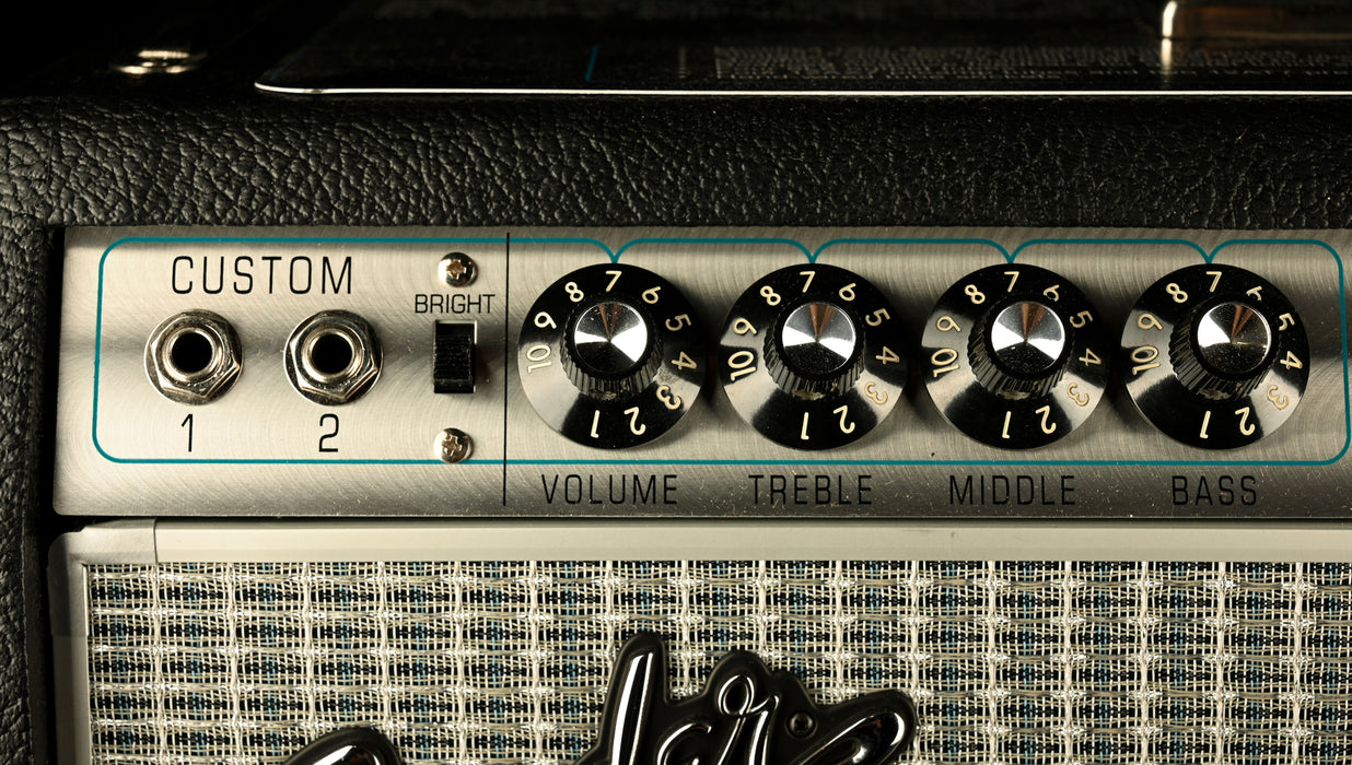 Used Fender '68 Custom Twin Reverb Guitar Amp Combo with Footswitch