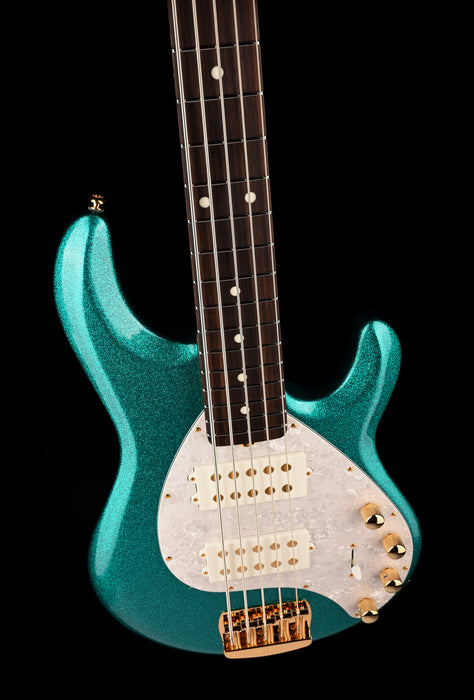 Ernie Ball Music Man StingRay Special 5 HH Bass Ocean Sparkle With Softshell Case