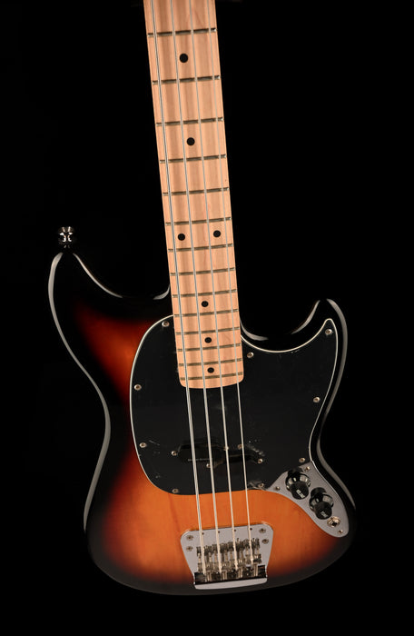 Pre Owned Squier Vintage Mustang Bass 3-Tone Sunburst With Gig Bag