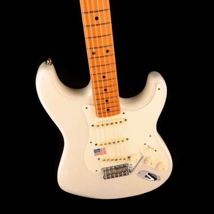 Pre Owned Fender Eric Johnson Stratocaster White Blonde Modified With OHSC
