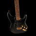 Used Burswood S-Style Rosewood Fingerboard Black Electric Guitar