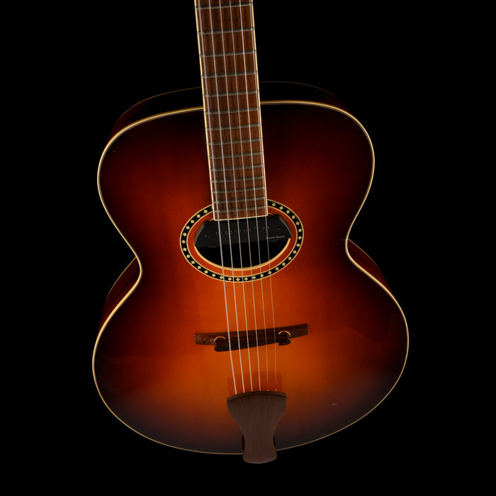 Pre Owned 2008 Eastman AR604-CS Sunburst Acoustic Guitar With Seymour Duncan MIC MAG Pickup With OHSC