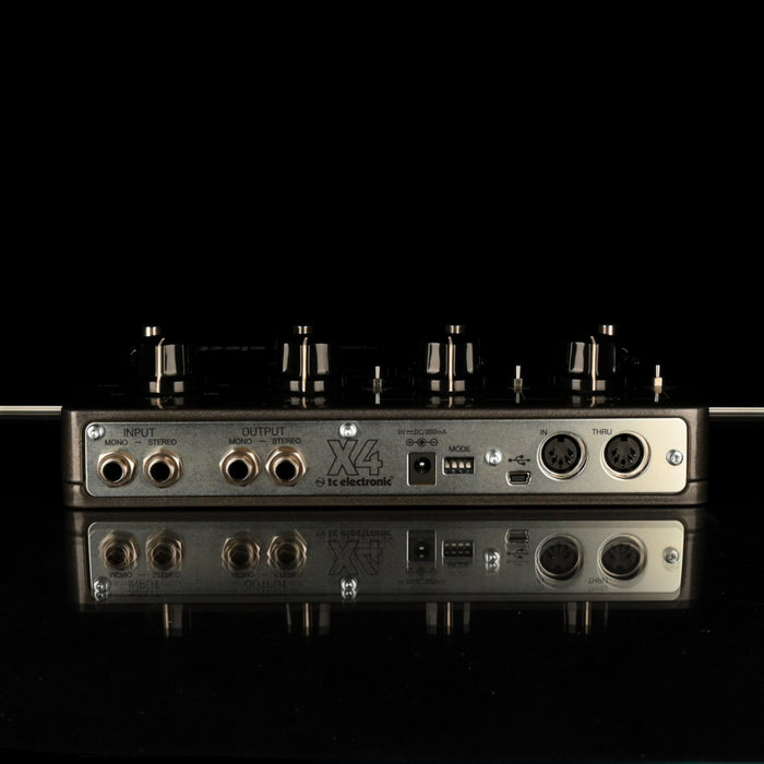 Used TC Electronic Ditto X4 Looper Guitar Effect Pedal With Box And Adapter