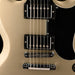 Pre Owned 2014 Gibson SG Standard Champagne Silver Electric Guitar With OHSC