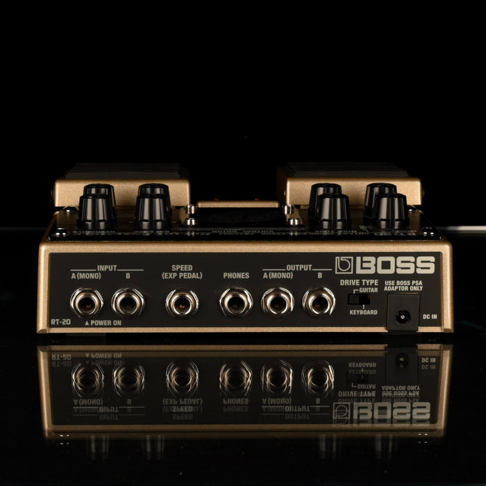 Used Boss RT-20 Rotary Ensemble Rotary Speaker Simulator Pedal With Box