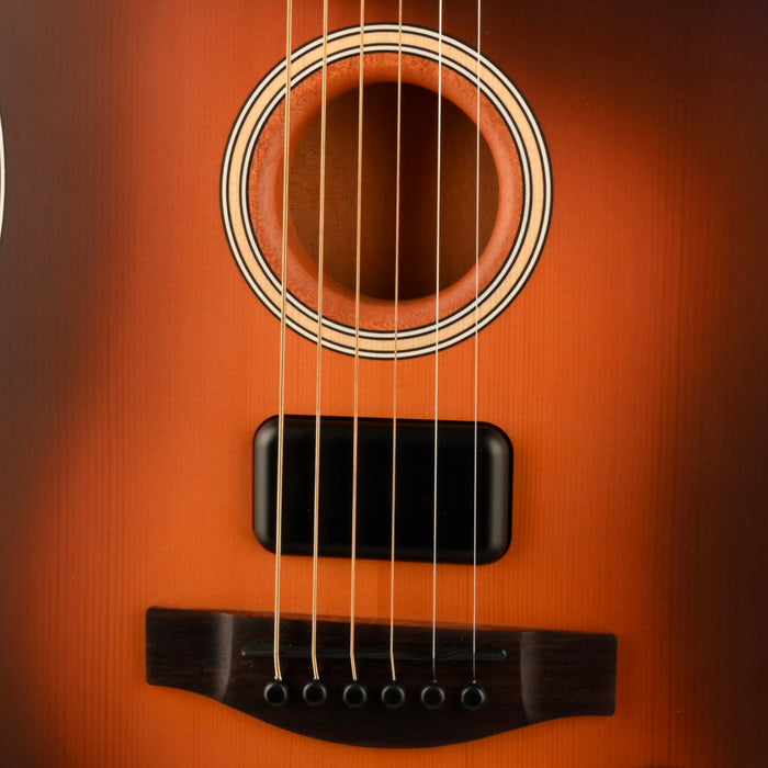 Pre Owned Fender Acoustasonic Player Jazzmaster Sunburst With Gig Bag