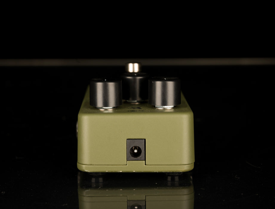 Used Electro-Harmonix Green Russian Big Muff Pi Fuzz Pedal With Box