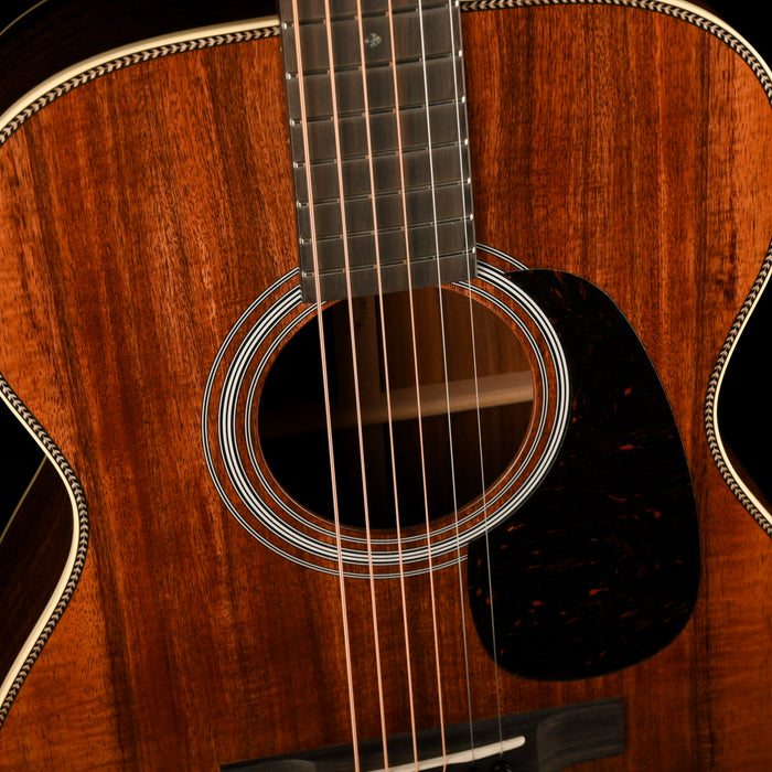 Martin Custom Shop 00-28 All Flamed Koa Natural Acoustic Guitar With Case