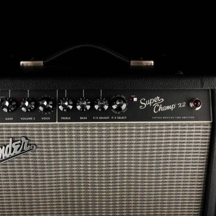 Pre Owned Fender Super Champ X2 15-Watt 6V6 Tube Guitar Amp Combo - #M1743825