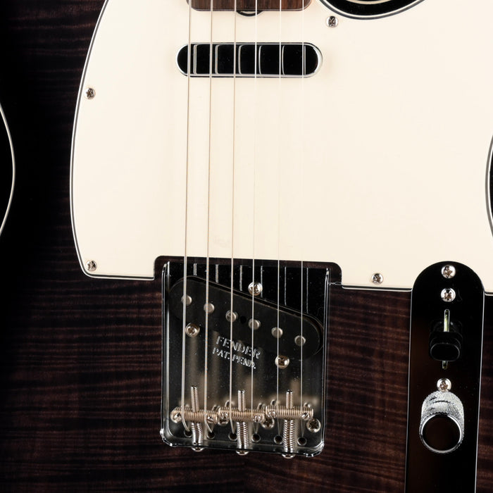 Fender Custom Shop 1960 Telecaster Custom Flametop NOS Ebony Transparent With Case