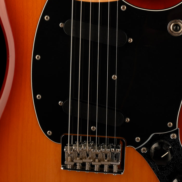 Used 2021 Fender Player Mustang Sienna Sunburst With Gig Bag