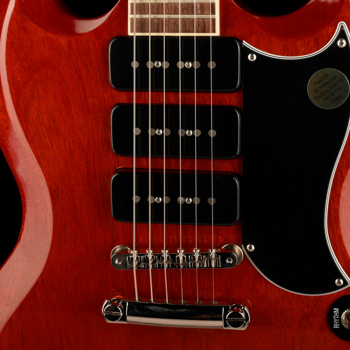 Pre-Owned 2018 Gibson Gary Clark Jr. Signature SG Junior 3P90 Vintage Cherry With OHSC