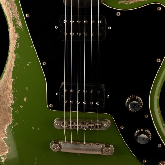 Fano Alt de Facto JM6 HB Heavy Distress Olive with Gig Bag