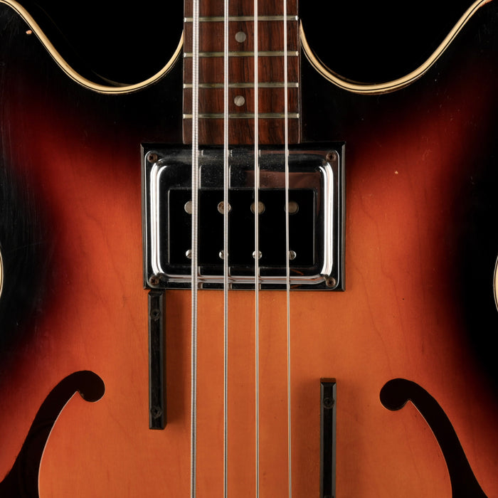 Vintage 1967 Guild Starfire I Bass Sunburst With OHSC