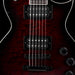 Used ESP LTD EC-256QM See Through Black Cherry Sunburst